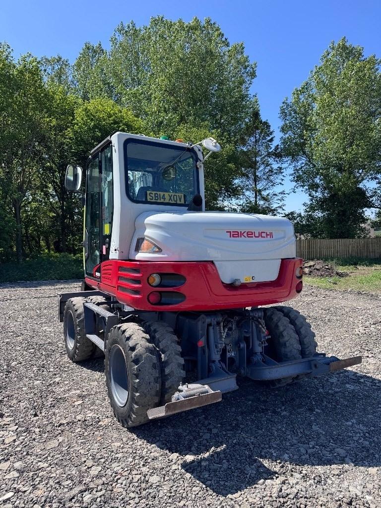 Takeuchi TB 295 W Excavatoare cu roti
