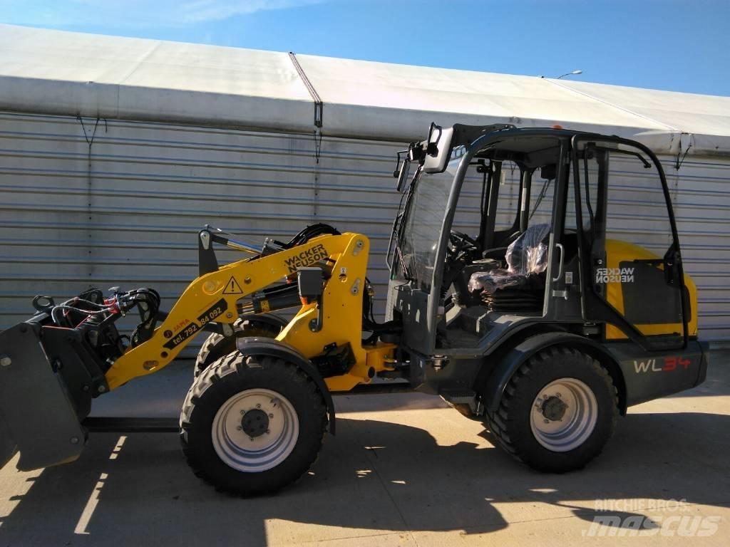 Wacker Neuson WL 34 Incarcator pe pneuri