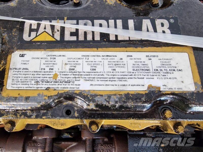 CAT 3126B Motoare