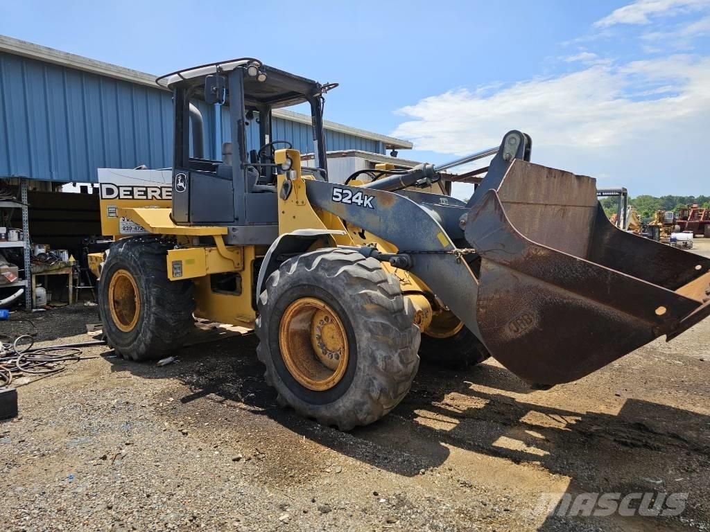 John Deere 524 K Incarcator pe pneuri