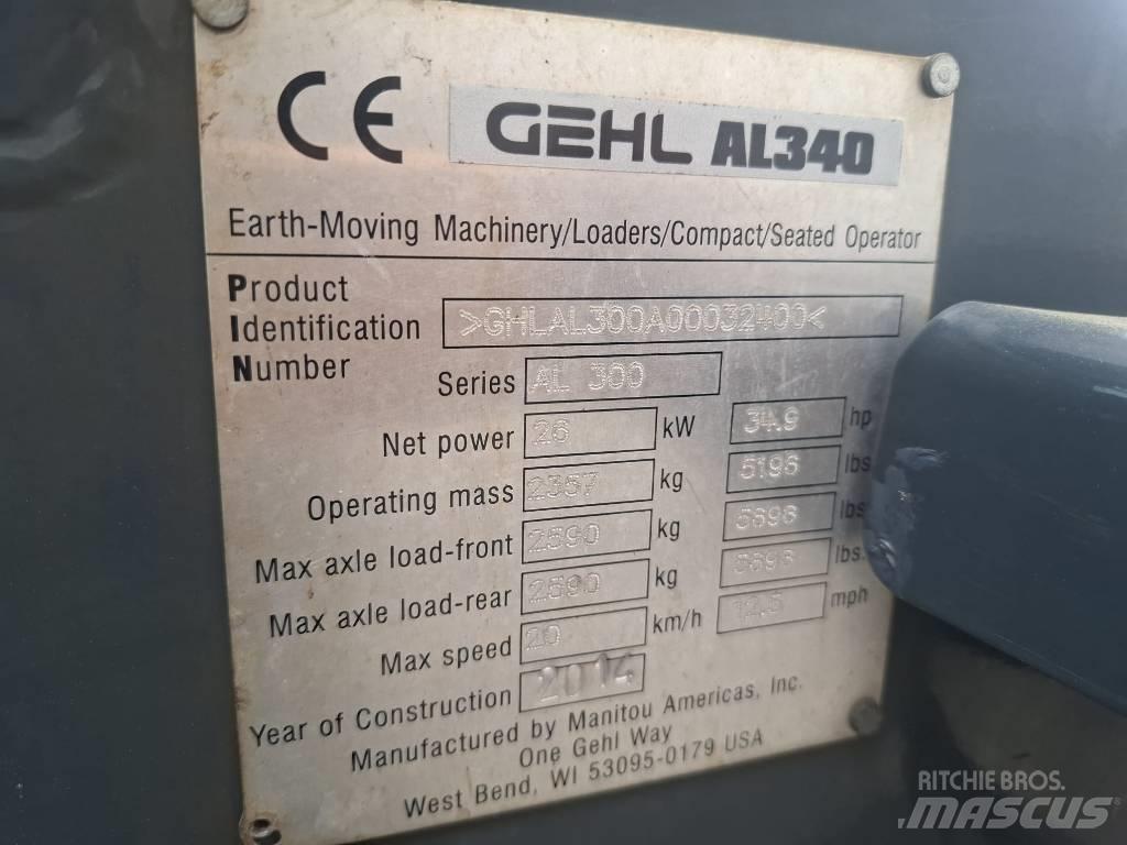 Gehl AL 340 Incarcator pe pneuri
