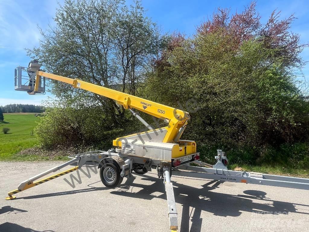 Omme 1250 EBZ Platforme aeriene montate pe remorca