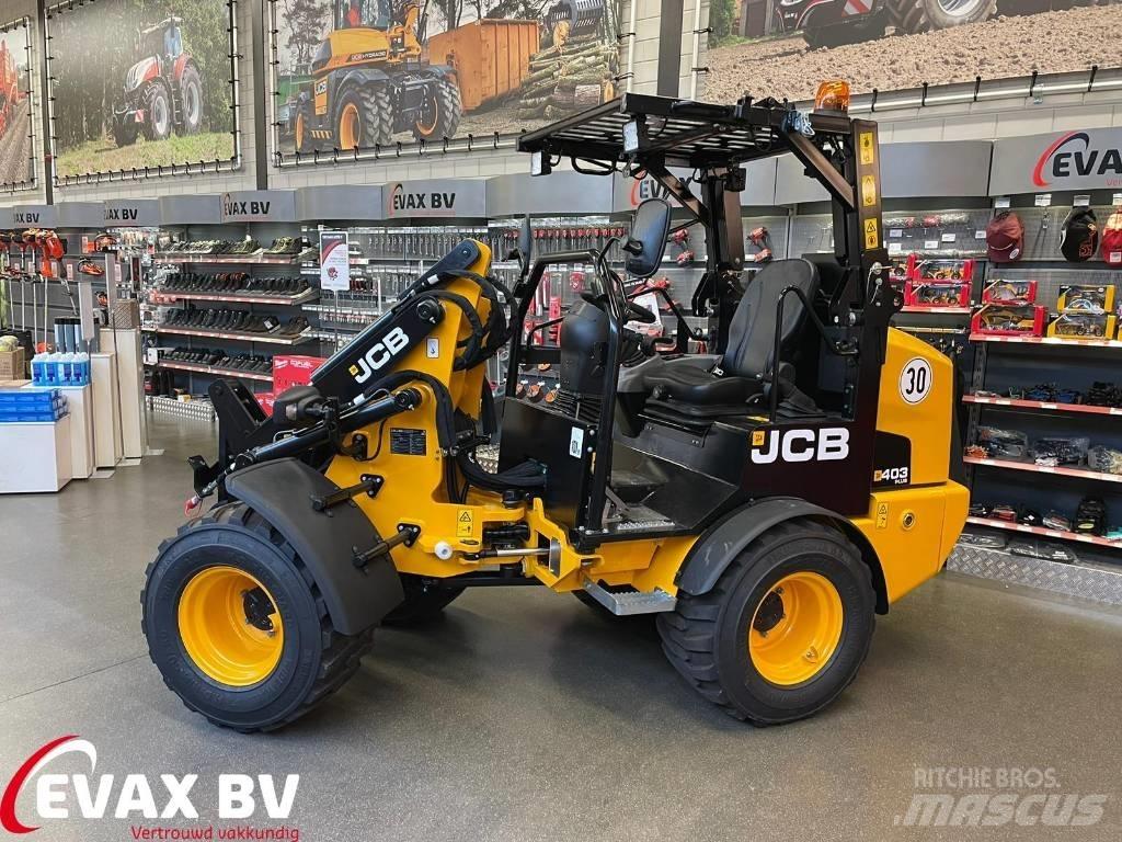 JCB 403 Plus Incarcator pe pneuri