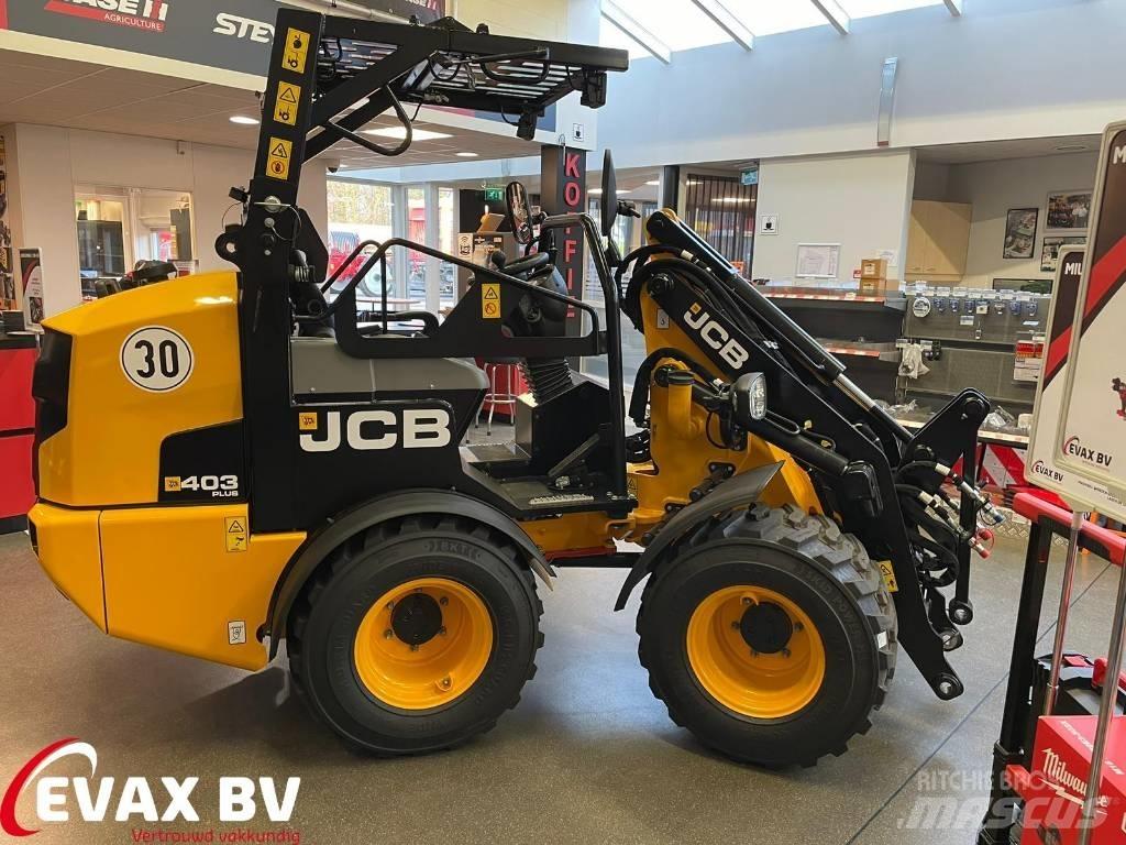 JCB 403 Plus Incarcator pe pneuri