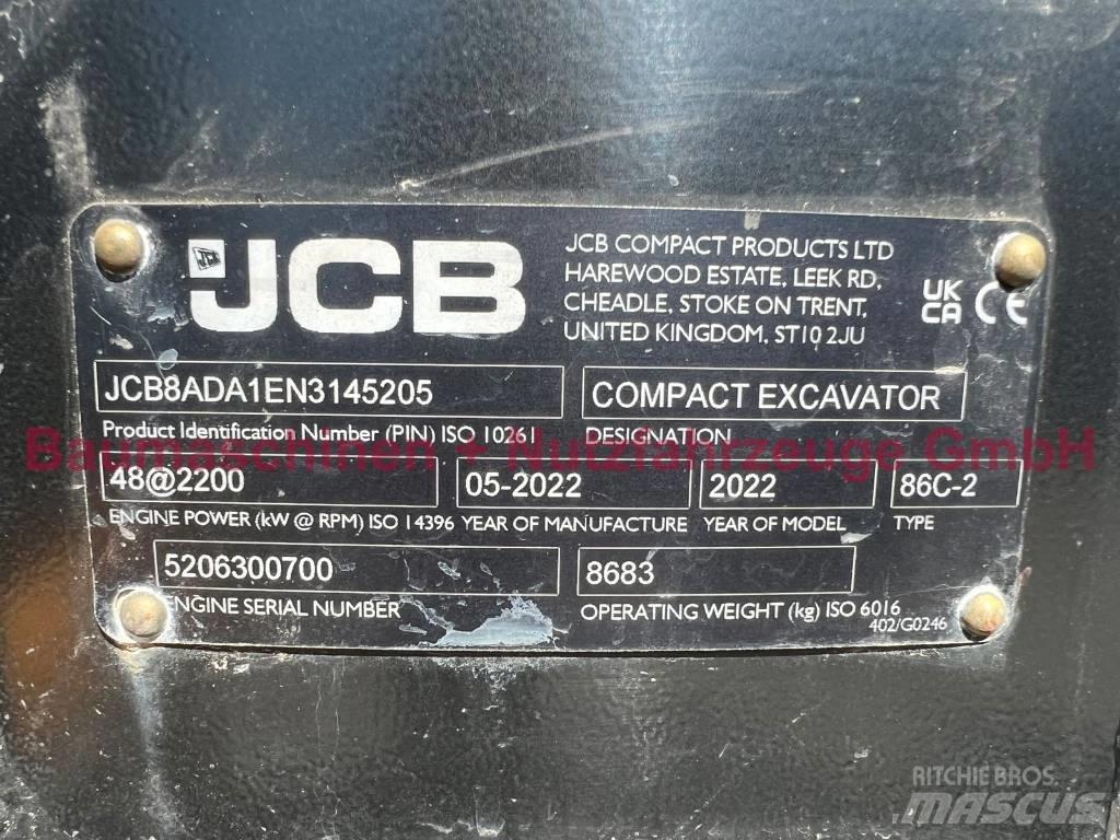 JCB 86C-2 Mono -Demo- Excavatoare 7t - 12t