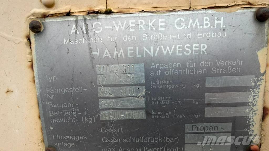 ABG Titan 311 Pavatoare asfalt