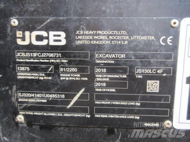 JCB JS130LC Plus+ Excavatoare pe șenile
