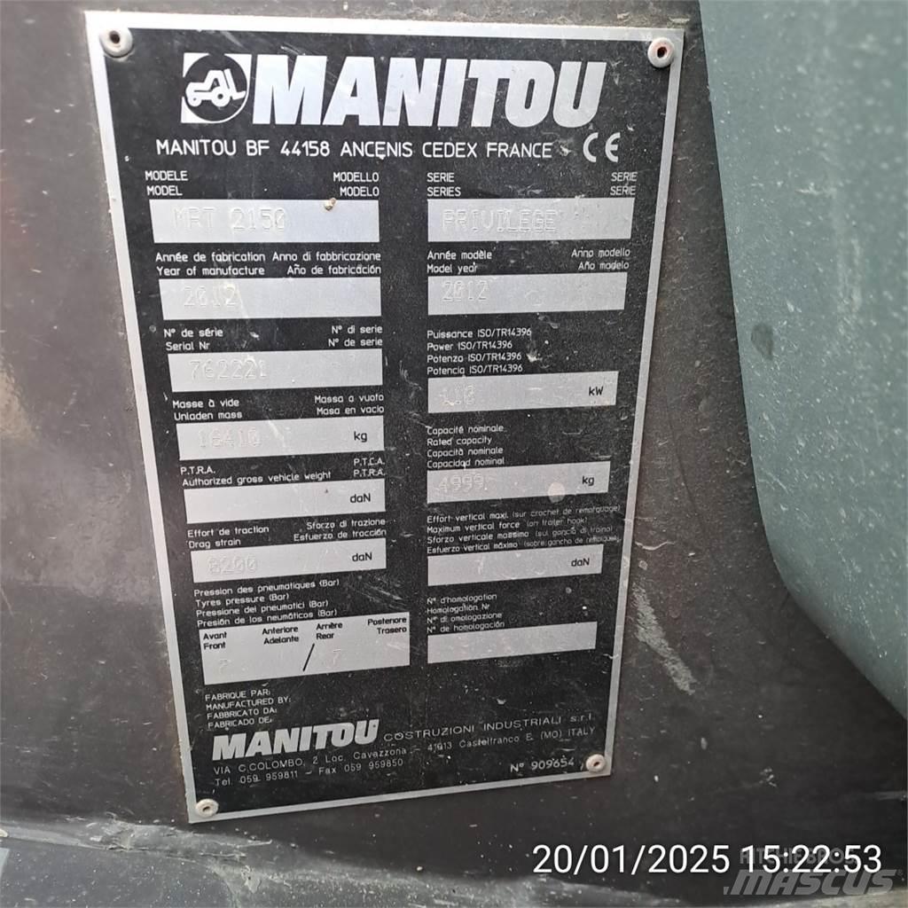 Manitou 2150MRT Stivuitoare telescopice