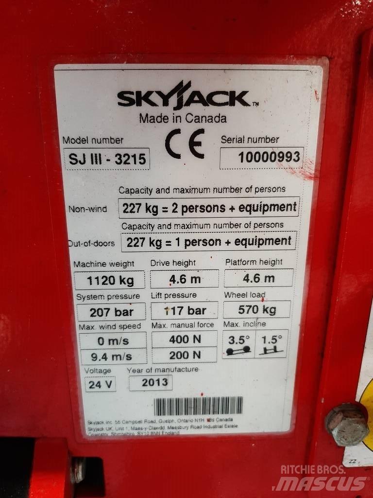 SkyJack SJIII 3215 Platforme foarfeca