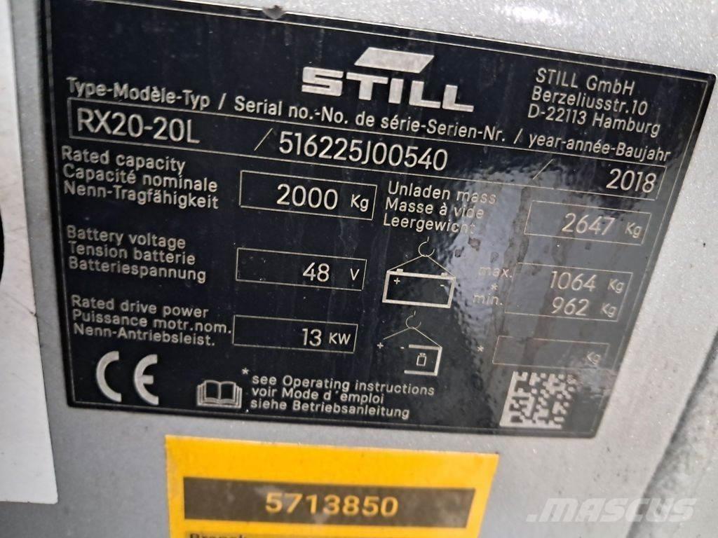 Still RX20-20L Stivuitor electric