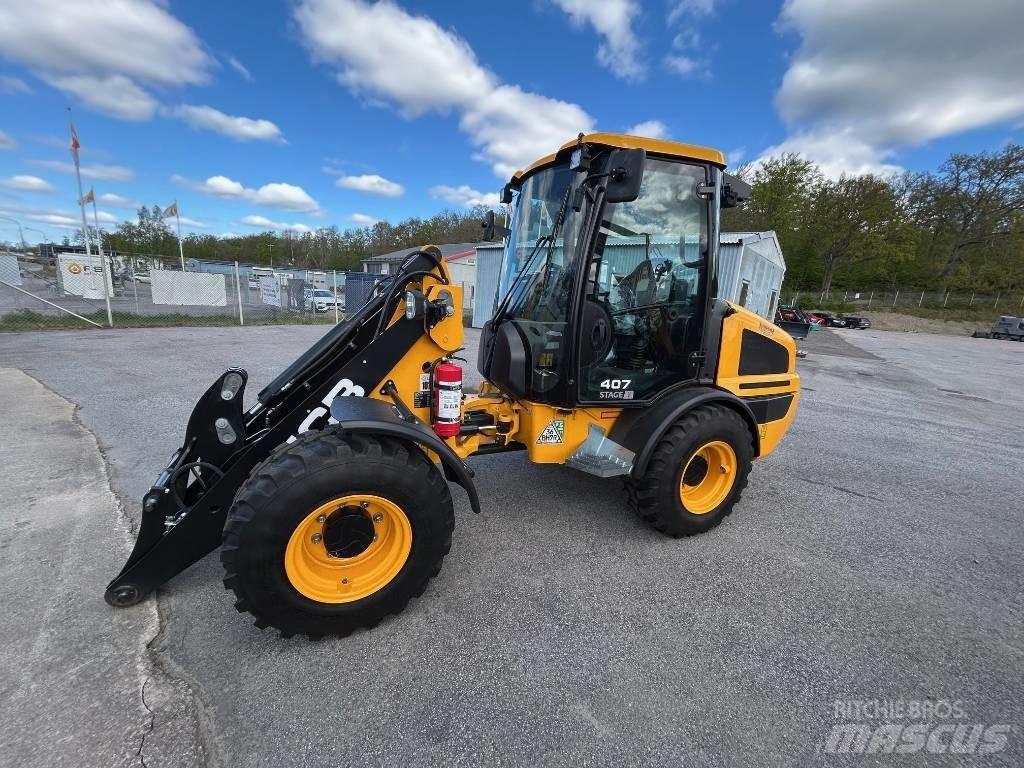 JCB 407 Incarcator pe pneuri
