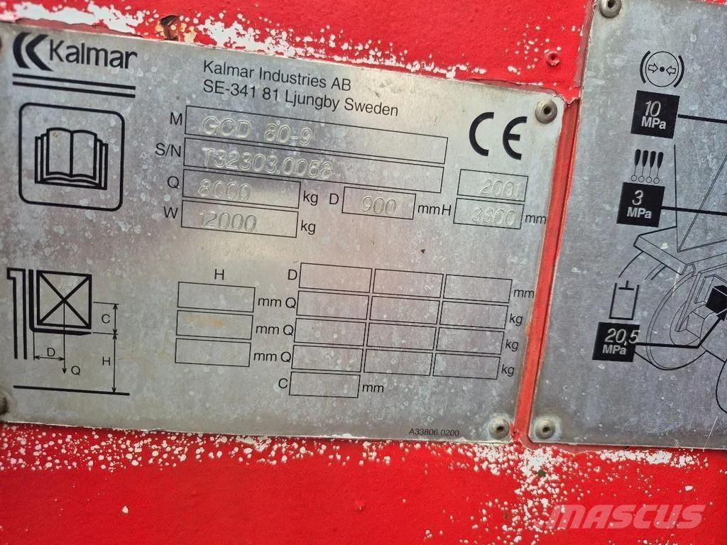 Kalmar Gcd 80-9 Stivuitor GPL