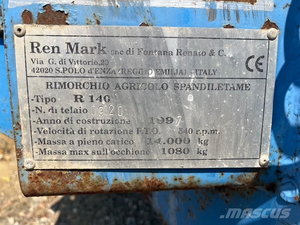 REN MARK R 140 Distribuitoare de ingrasamant