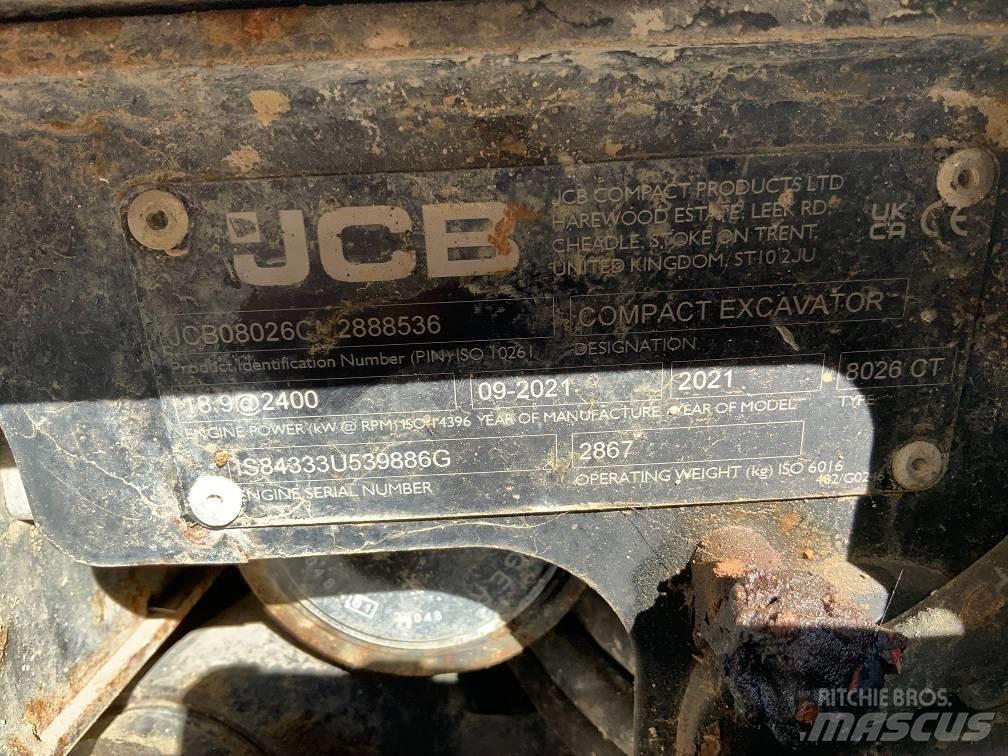 JCB 8026 CTS Mini excavatoare < 7t