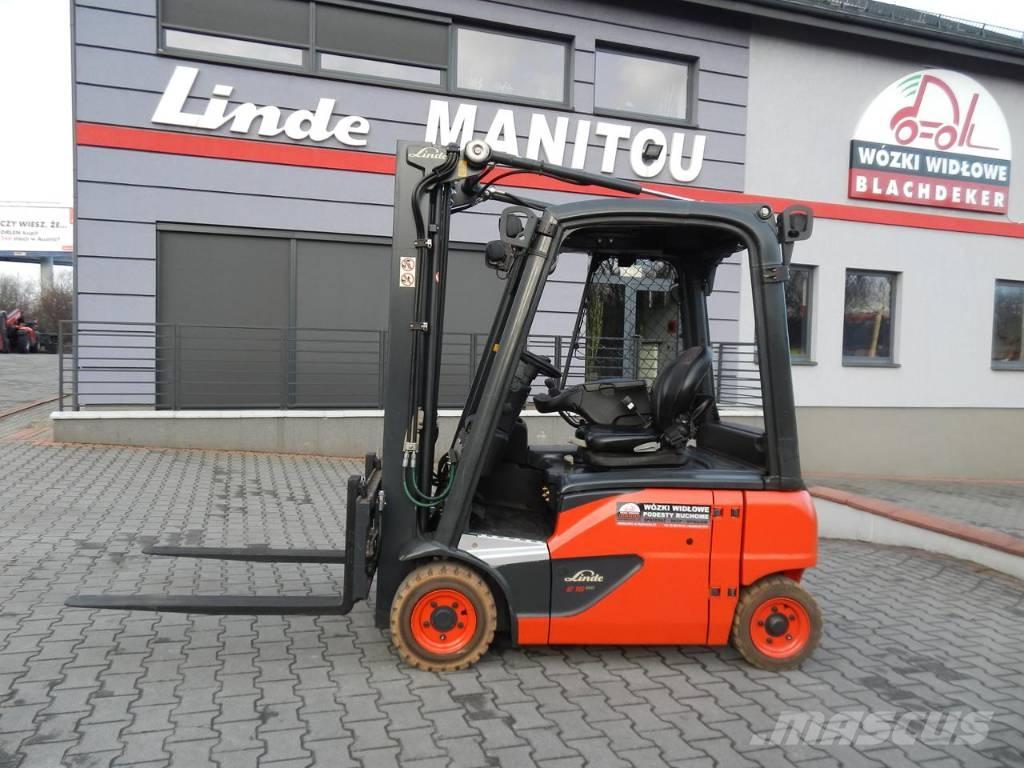 Linde E16P-02 Stivuitor electric
