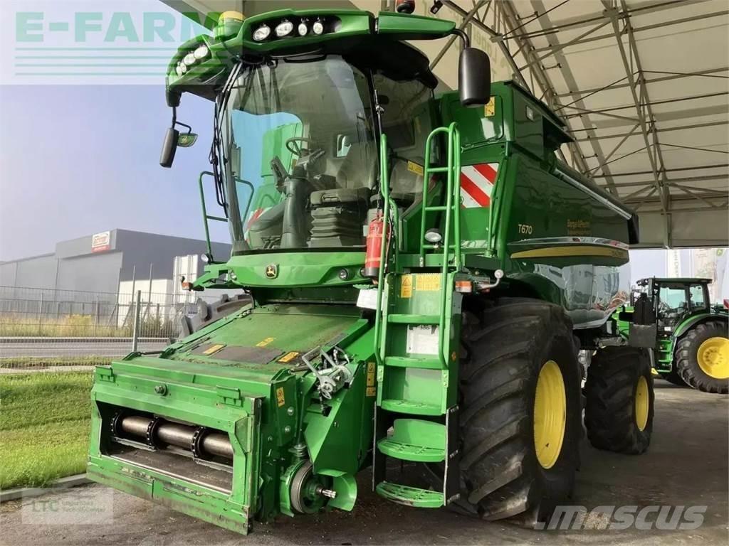 John Deere t670 Combine de secerat