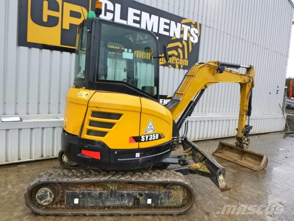 Sany SY 35 U Mini excavatoare < 7t