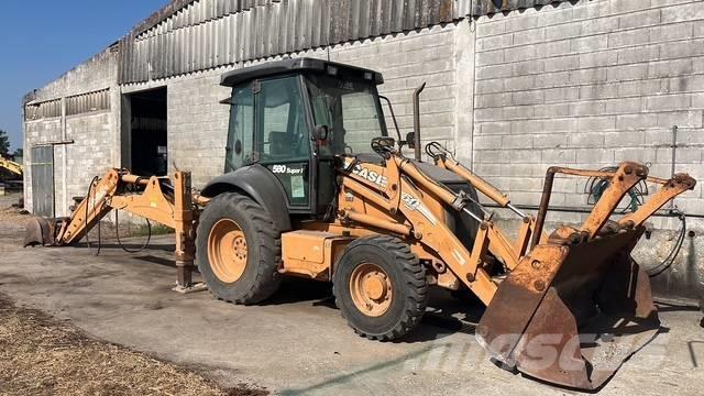 CASE 580 SR Buldoexcavatoare