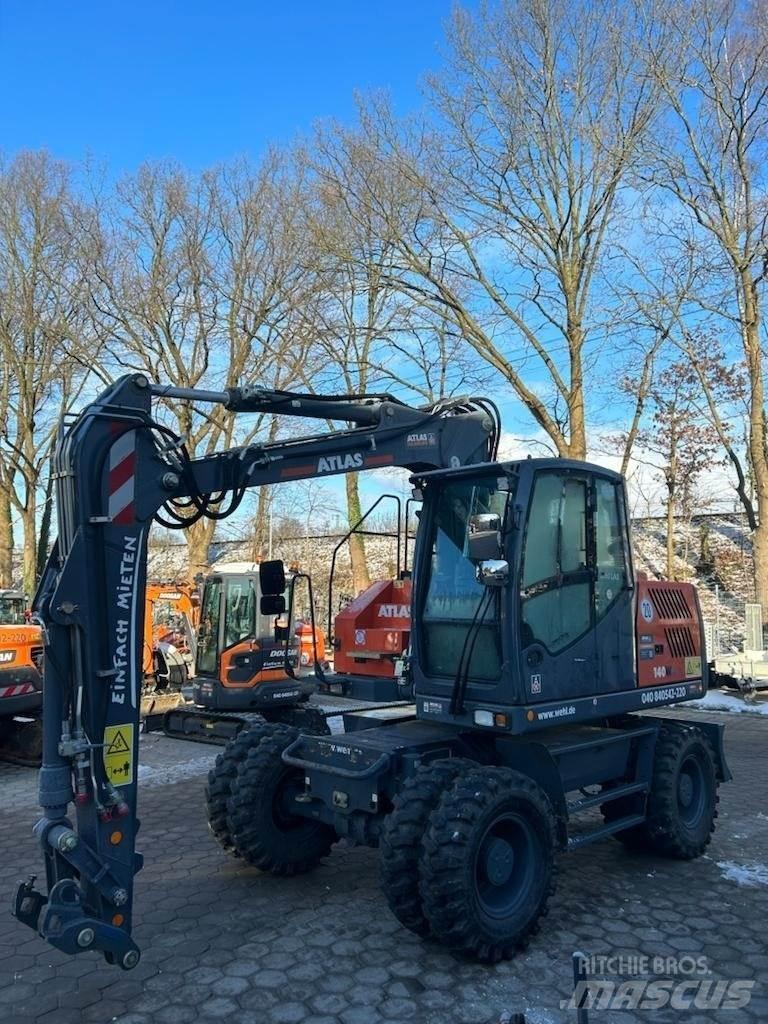 Atlas 140W-BLUE Excavatoare cu roti