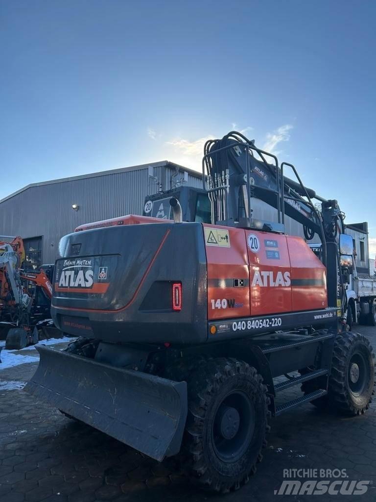Atlas 140W-BLUE Excavatoare cu roti