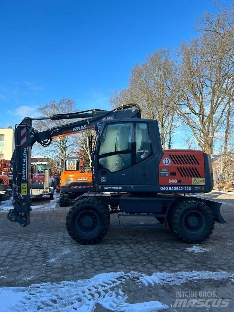 Atlas 140W-BLUE Excavatoare cu roti
