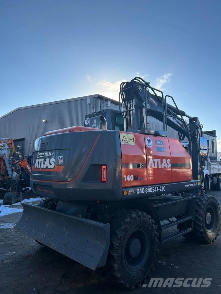 Atlas 140W-BLUE Excavatoare cu roti