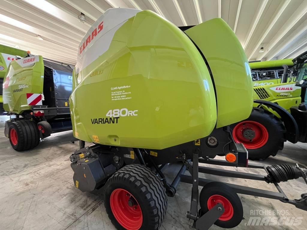 CLAAS Variant 480 RC Masina de balotat cilindric