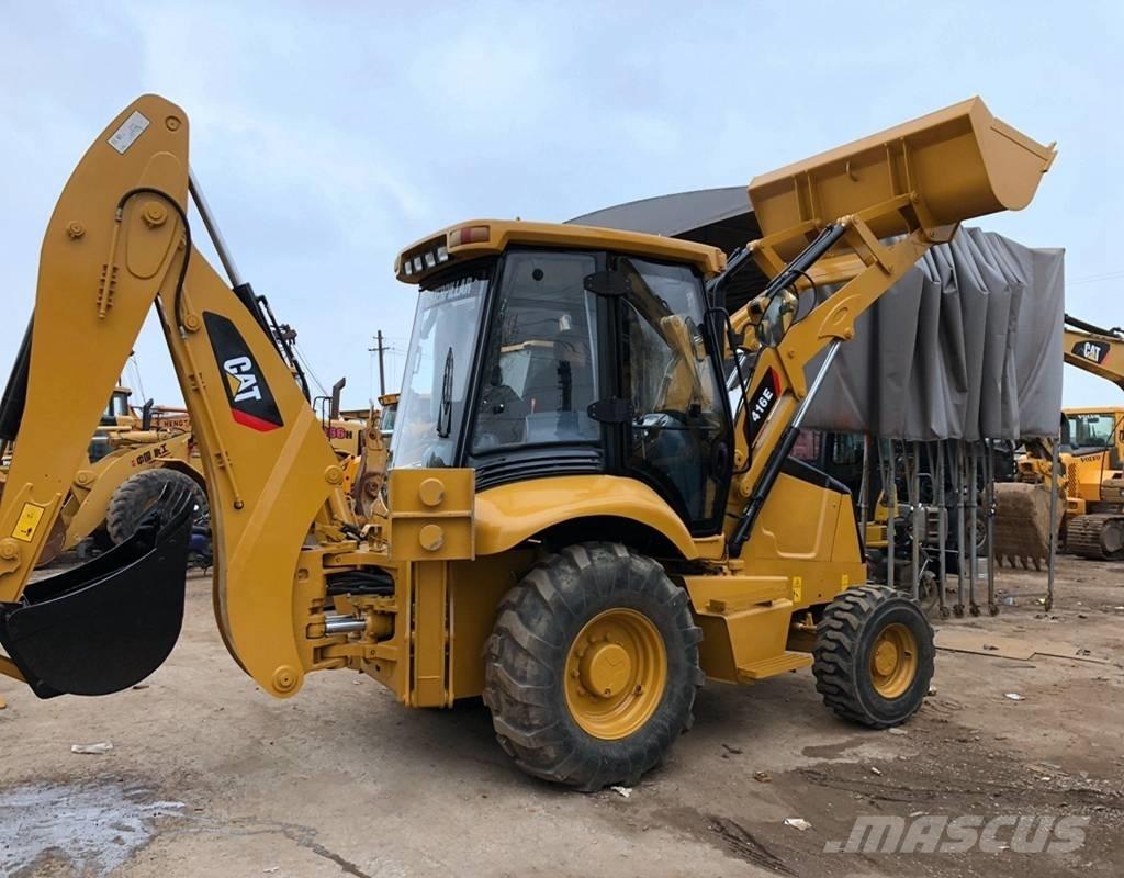 CAT 416E Buldoexcavatoare