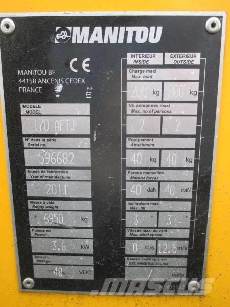 Manitou 170AETJ Nacele cu brat articulat