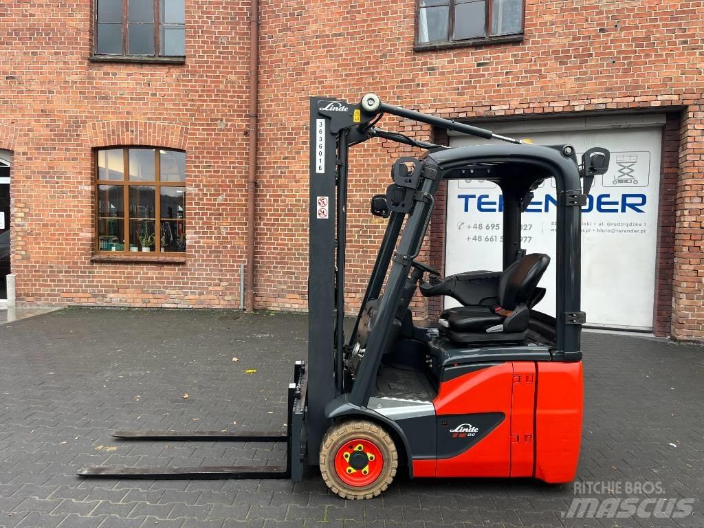 Linde E 12 Stivuitor electric