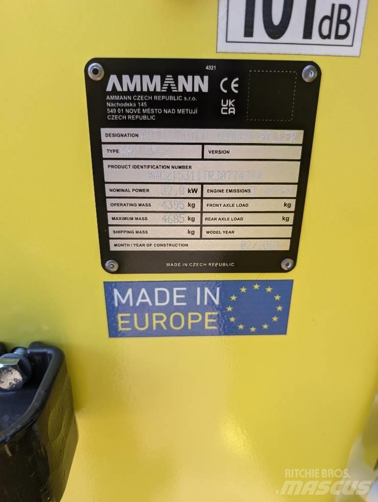 Ammann ARX45-2 Cilindri compactori dubli