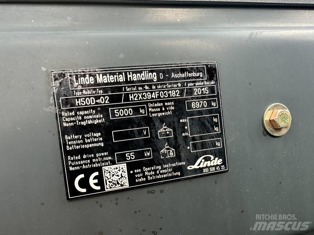 Linde H 50 D Stivuitor diesel