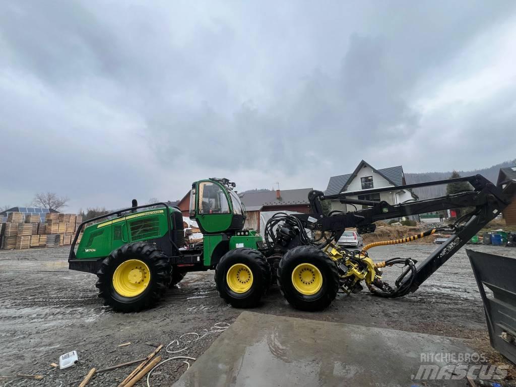 John Deere 1470 E Combine forestiere