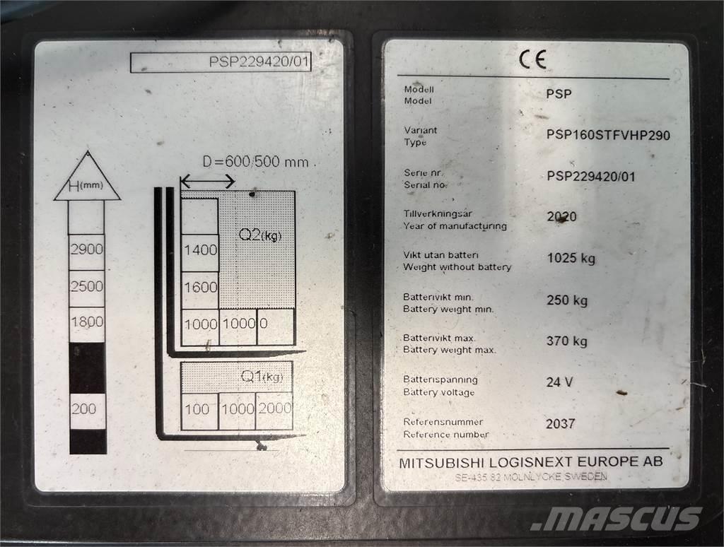 Atlet PSP160 Transpaleti autopropulsanti