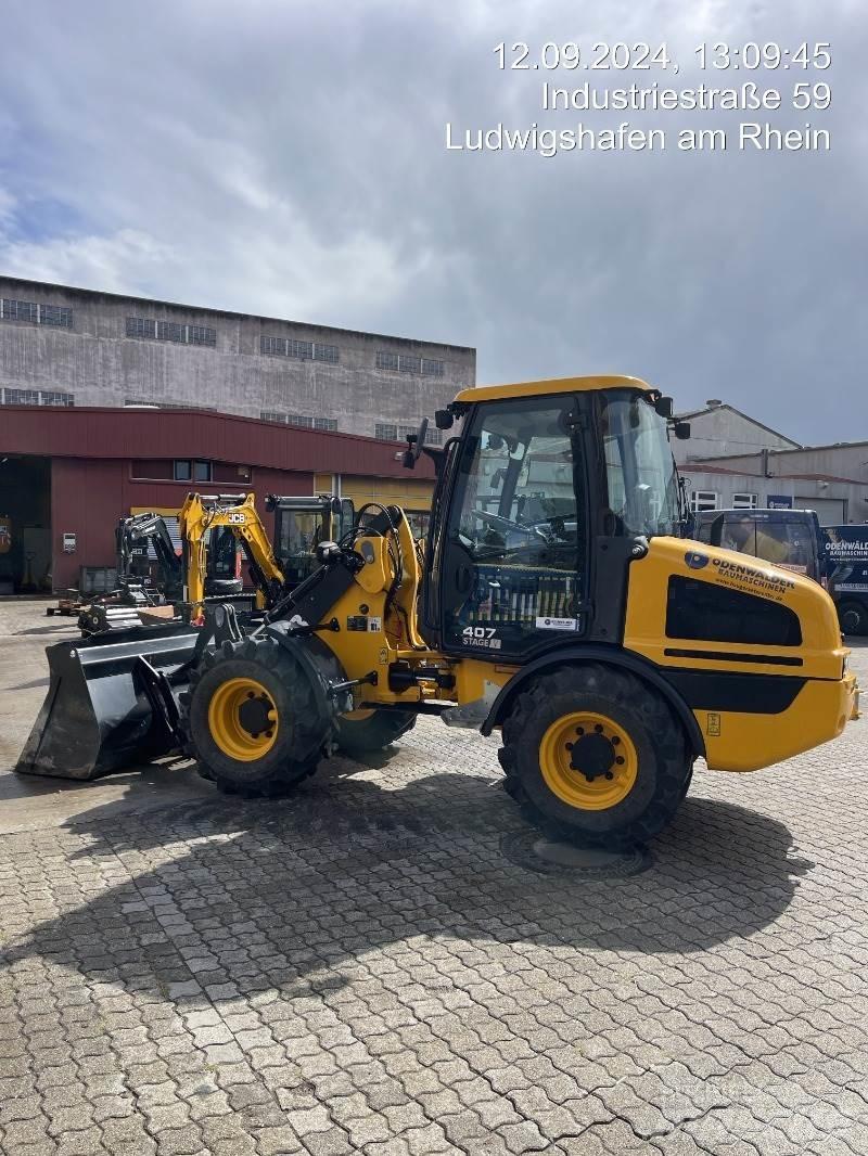 JCB 407 Incarcator pe pneuri