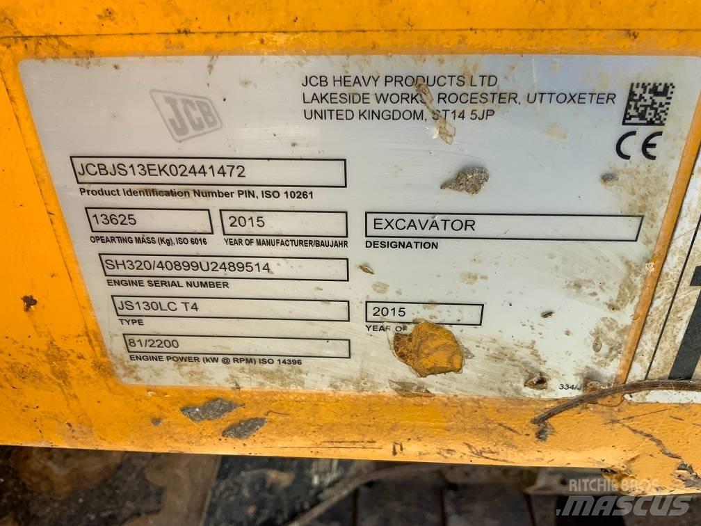 JCB JS 130 LC Excavatoare pe șenile
