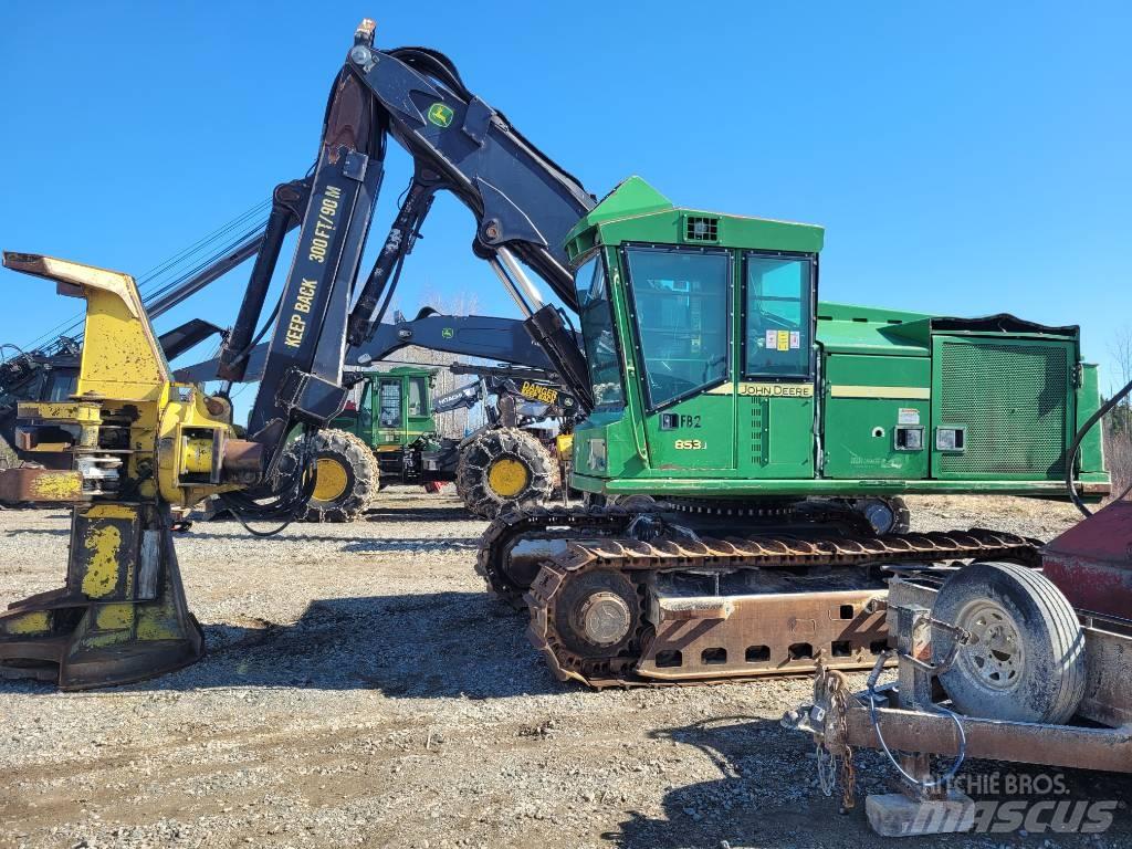 John Deere 853 Utilaje forestier de taiat