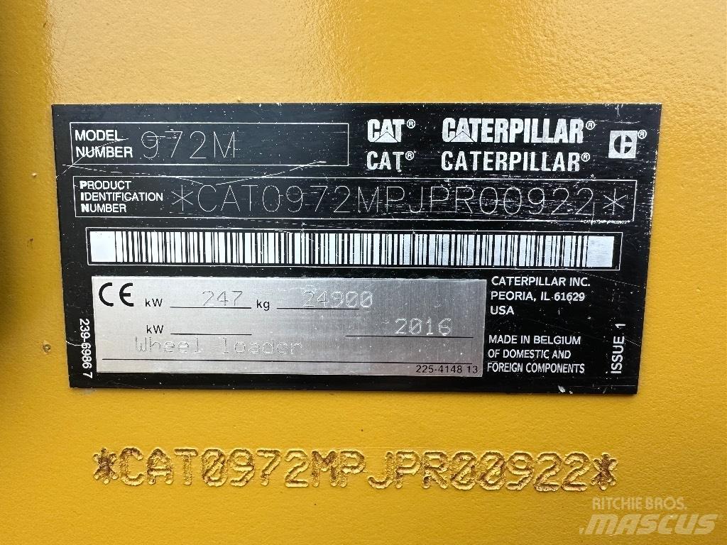 CAT 972 M Incarcator pe pneuri
