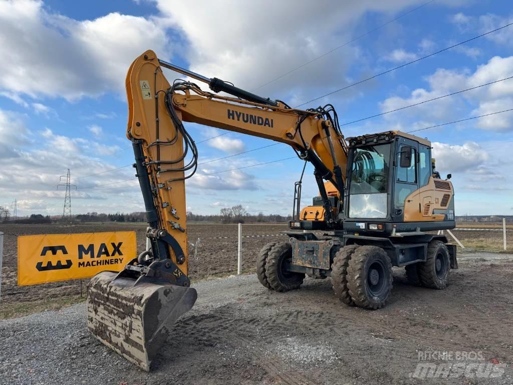 Hyundai HW140 Excavatoare cu roti
