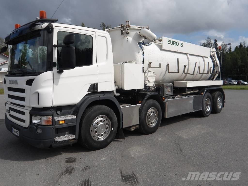 Scania P 400 LB 8x2 Camion vidanje