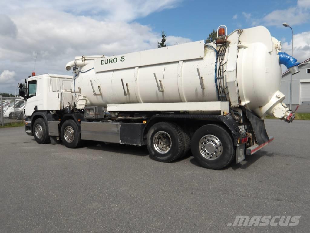 Scania P 400 LB 8x2 Camion vidanje