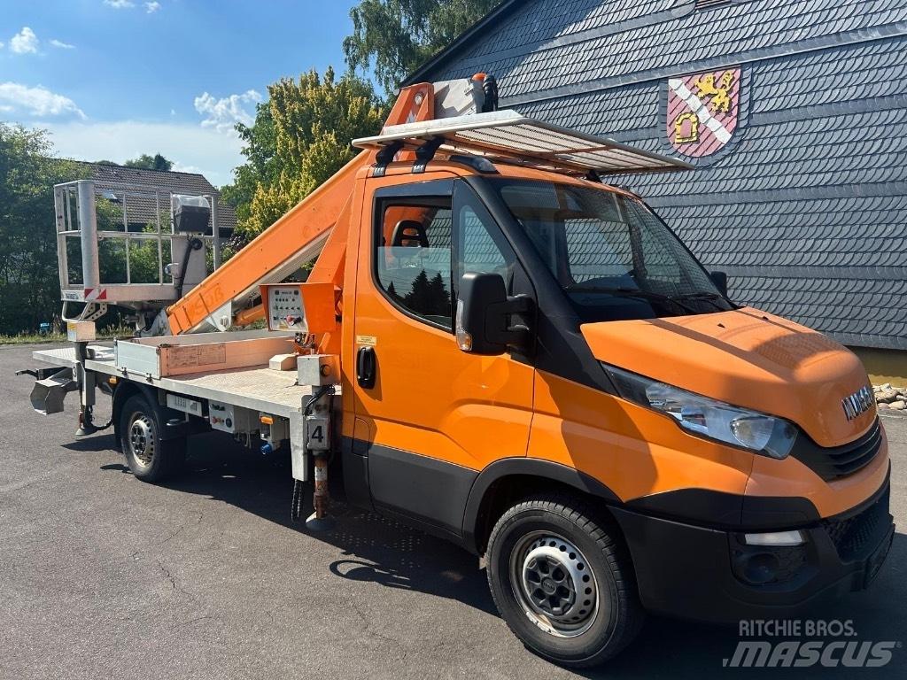 Multitel MT 162 Platforme aeriene montate pe camion