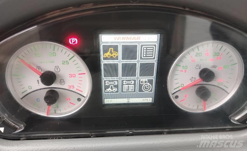 Yanmar V 80 Incarcator pe pneuri