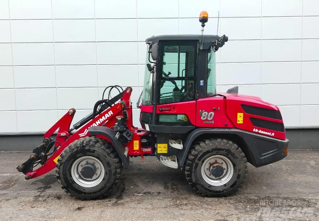 Yanmar V 80 Incarcator pe pneuri
