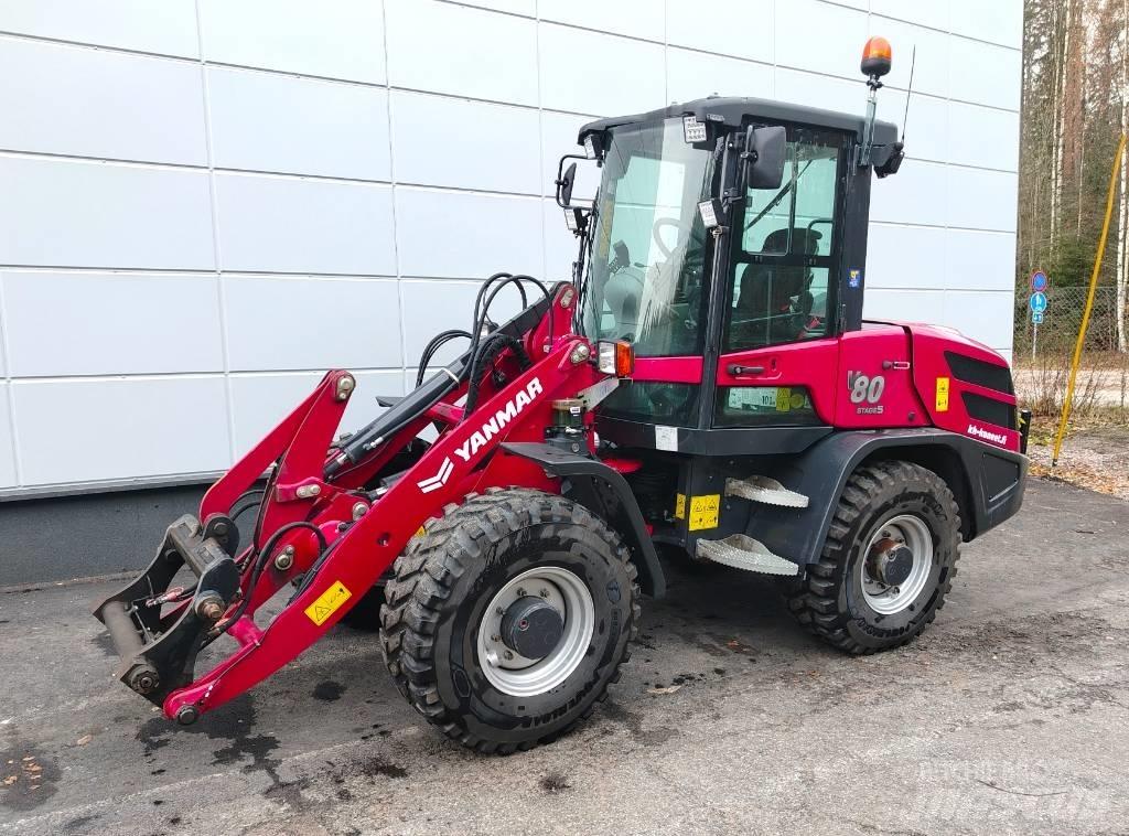 Yanmar V 80 Incarcator pe pneuri