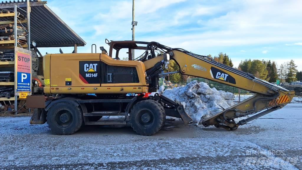 CAT M314F Excavatoare cu roti