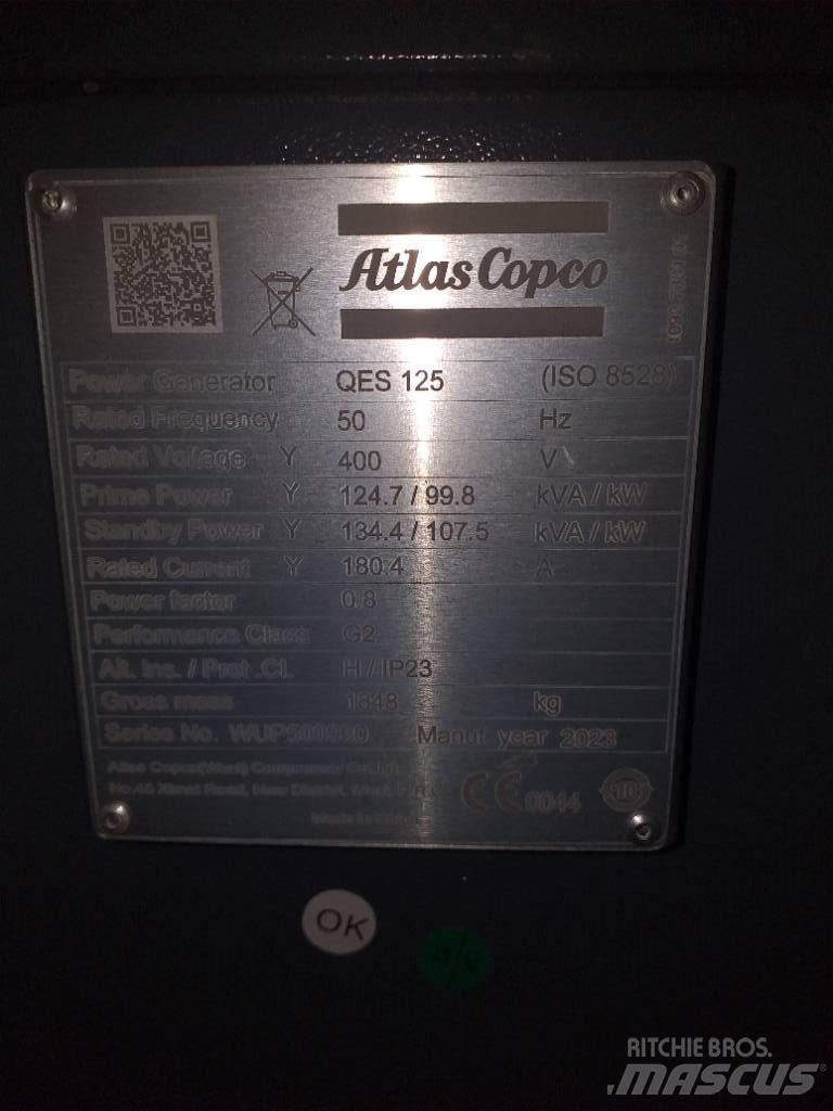 Atlas Copco QES125 Generatoare Diesel