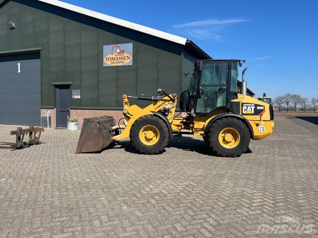 CAT 908 H Incarcator pe pneuri