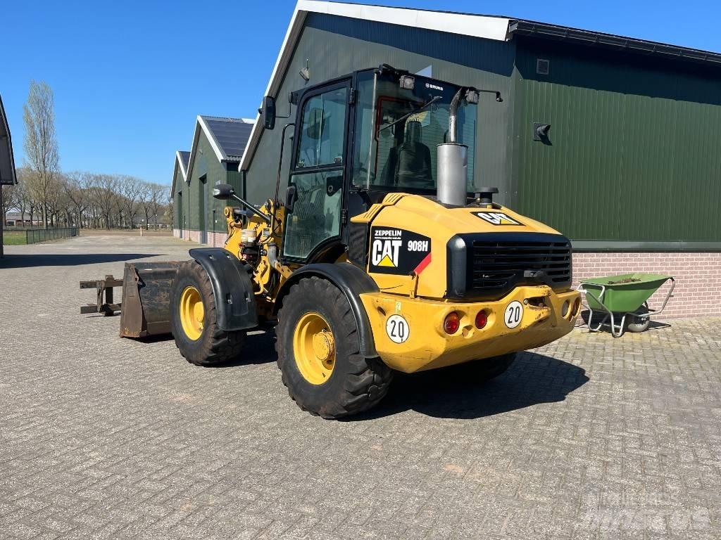 CAT 908 H Incarcator pe pneuri