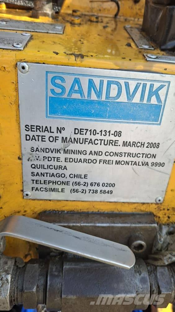 Sandvik DE710 Echipamente de forare la suprafata